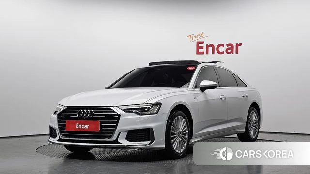 Audi A6 (C8) 2021 Белый из Кореи