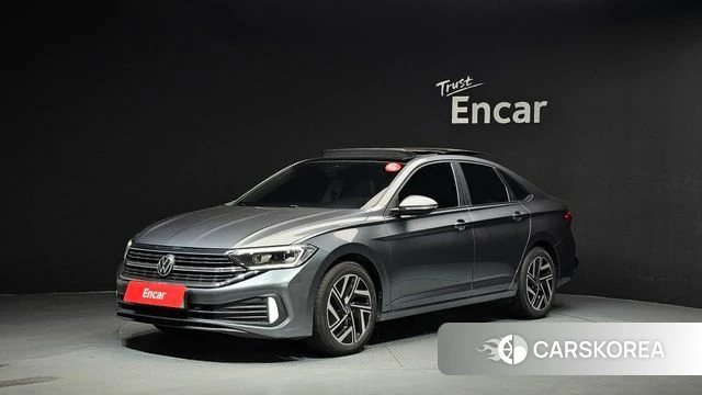 Volkswagen 7th Generation of Jetta 2023 Серый из Кореи