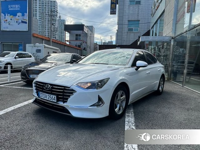 Hyundai Sonata (DN8) 2019 Белый из Кореи