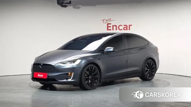 Tesla Model X 2020 Серый из Кореи