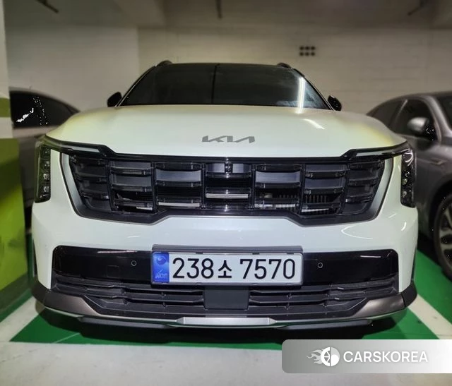 Kia The New Sorento 4th Generation 2024 Белый из Кореи