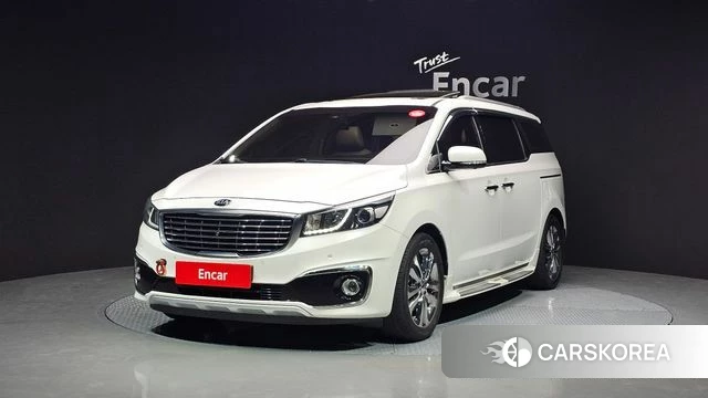 Kia All New Carnival 2018 Белый из Кореи