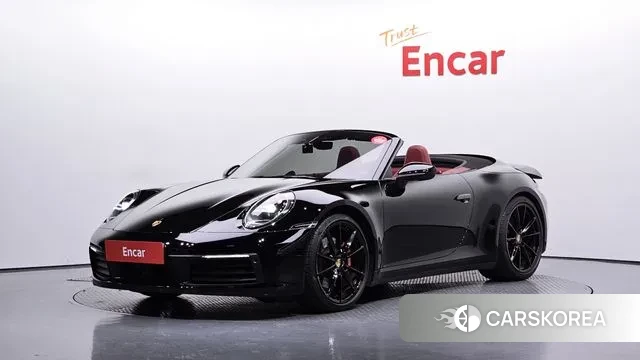 Porsche 911(992) 2021 Черный из Кореи