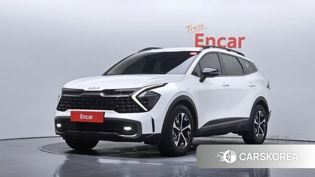 Kia Sportage 5th Generation Hybrid 2022 Белый из Кореи