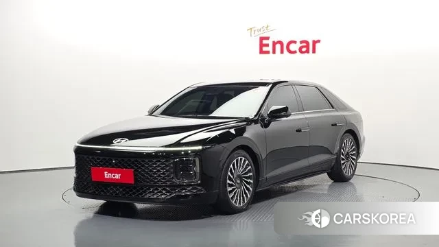 Hyundai Grandeur (GN7) 2023 Черный из Кореи