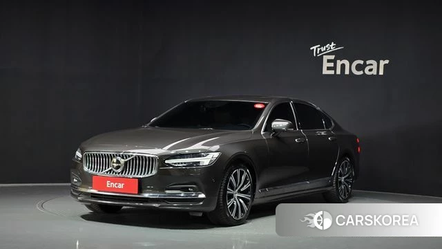 Volvo S90 2021 Серый из Кореи