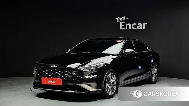 Kia K8 Hybrid 2022 Черный из Кореи