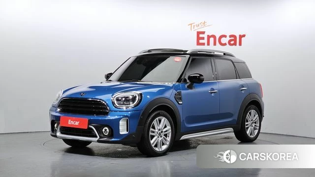 Mini Cooper Countryman 2023 Синий из Кореи