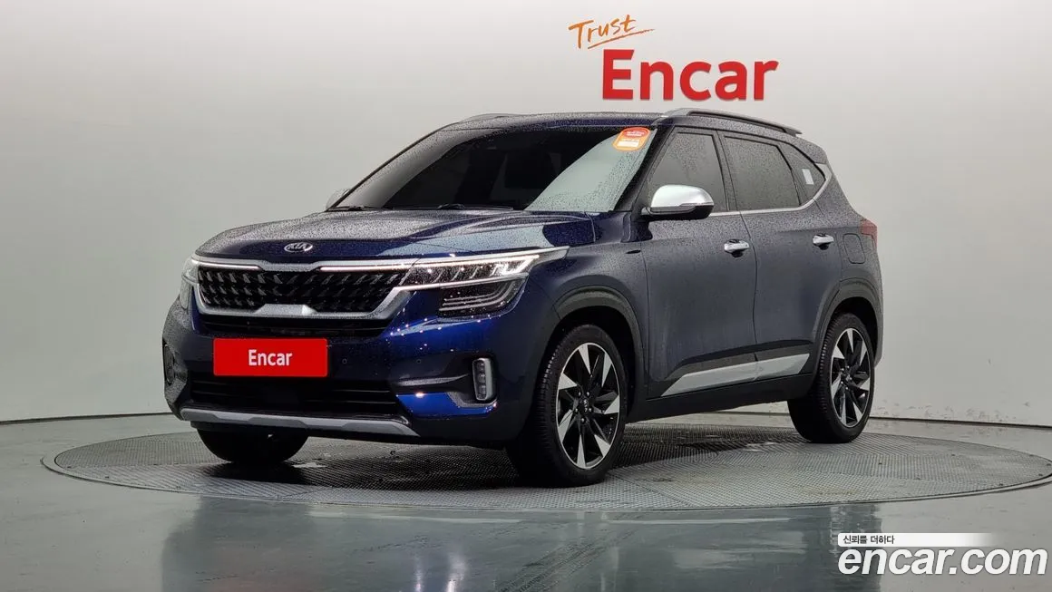 Kia Seltos 2020 Синий из Кореи