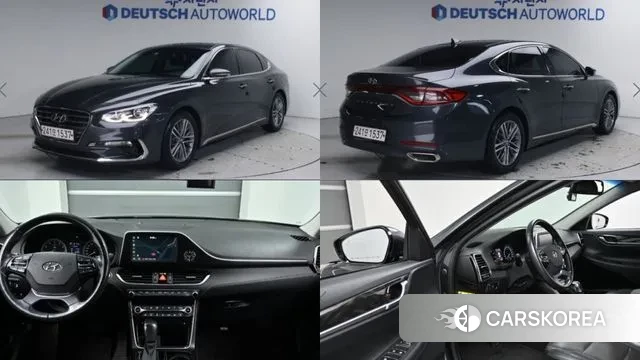 Hyundai Grandeur IG 2018 Серый из Кореи