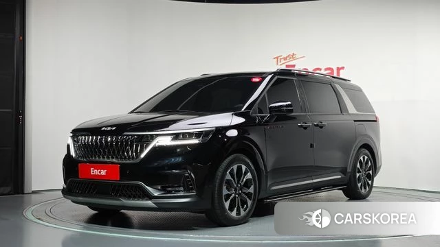 Kia Carnival 4th generation 2023 Черный из Кореи