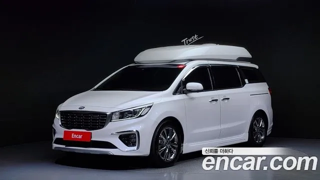 Kia The New Carnival 2020 Белый из Кореи