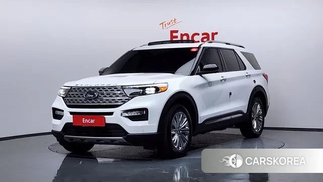 Ford Explorer 6th Generation 2023 Белый из Кореи