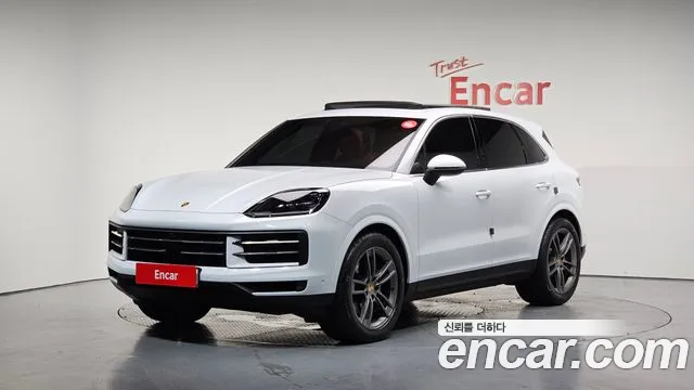 Porsche Cayenne (PO536) 2024 Белый из Кореи