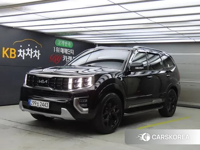 Kia Mohave Master 2023 Черный из Кореи
