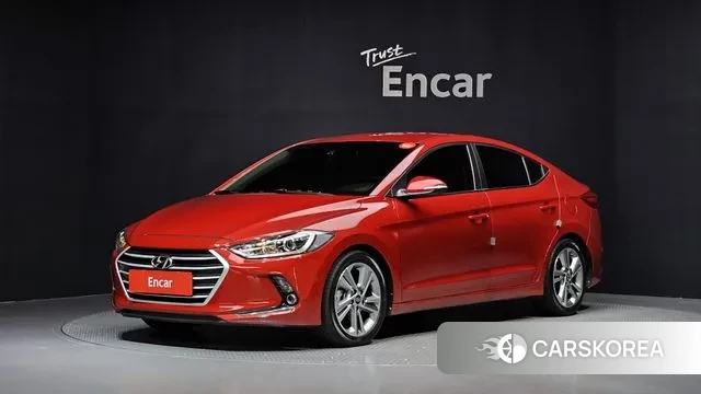 Hyundai Avante AD 2018 Красный из Кореи