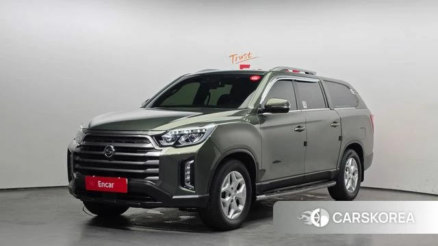 Ssangyong The New Rexton Sport 2021 Темно-зеленый из Кореи