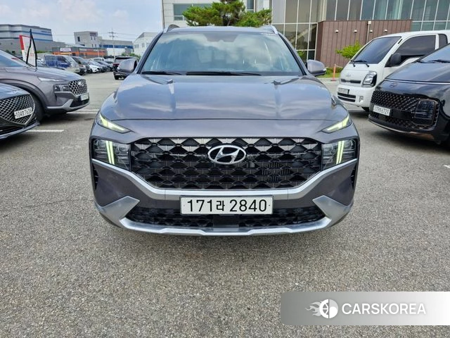 Hyundai The New Santa Fe 2021 Серый из Кореи