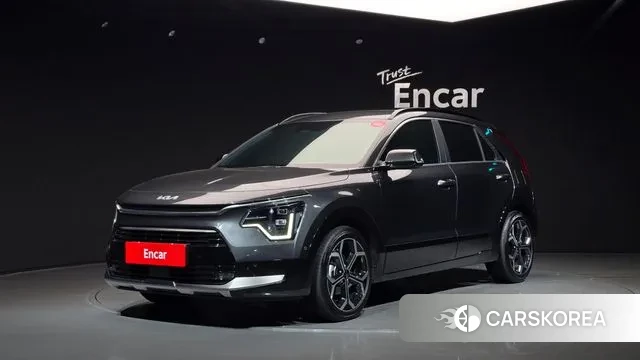 Kia Di Ol Nu Niro 2024 Серый из Кореи