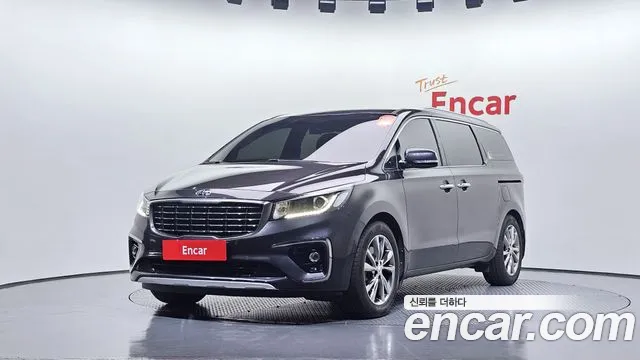 Kia The New Carnival 2018 Серый из Кореи