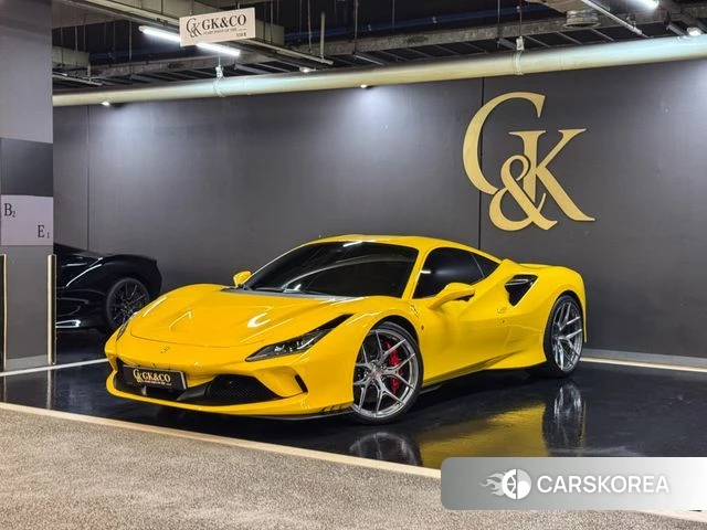 Ferrari F8 Tributo 2021 Желтый из Кореи