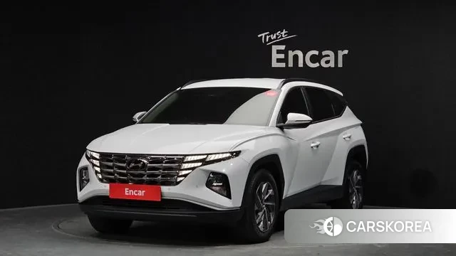 Hyundai Tucson (NX4) 2022 Белый из Кореи