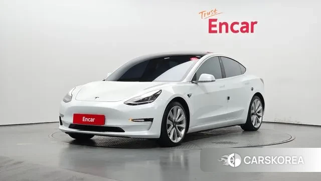 Tesla Model 3 2020 Белый из Кореи