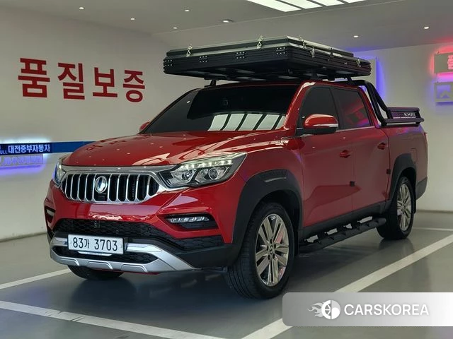 Ssangyong Rexton Sports Cannes 2020 Красный из Кореи