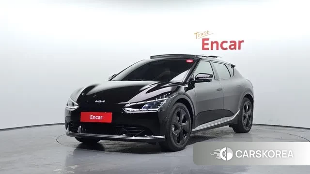 Kia EV6 2022 Черный из Кореи