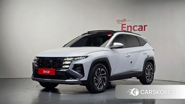Hyundai The New Tucson Hybrid (NX4) 2024 Белый из Кореи