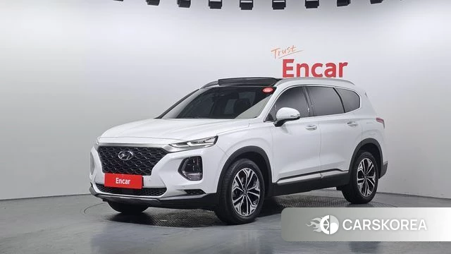 Hyundai Santa Fe TM 2018 Белый из Кореи