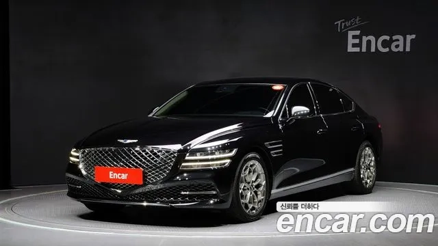 Genesis G80 (RG3) 2020 Черный из Кореи