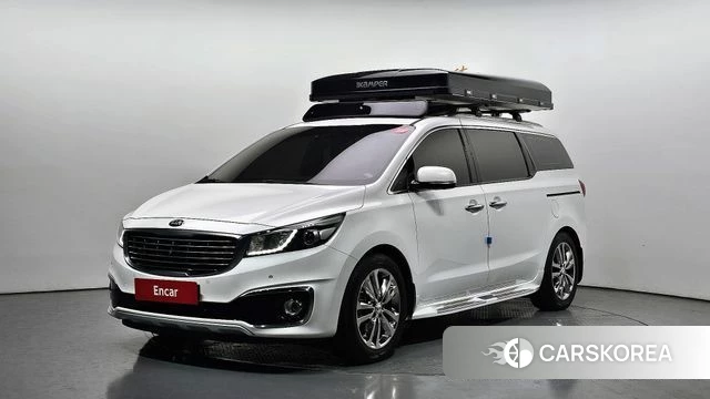 Kia All New Carnival 2018 Белый из Кореи