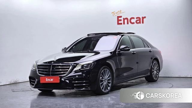 Mercedes-Benz S-Class W222 2018 Черный из Кореи