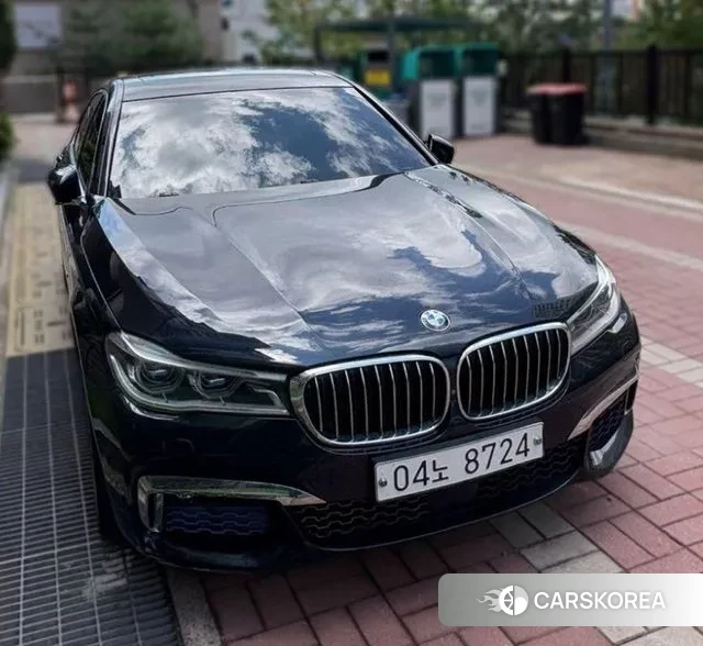 BMW 7 Series (G11) 2018 Черный из Кореи