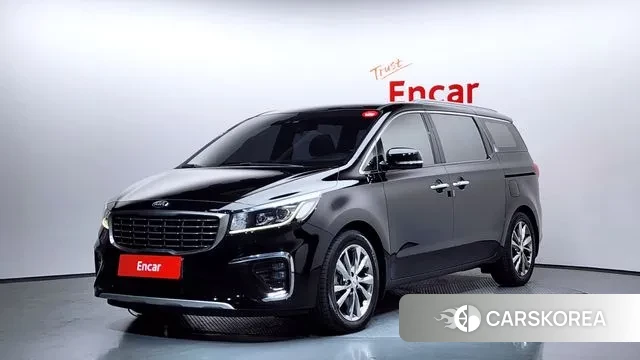 Kia The New Carnival 2018 Черный из Кореи