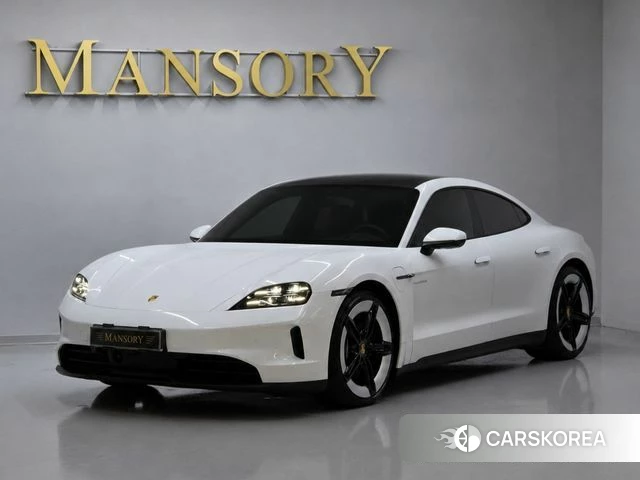 Porsche Taycan 2025 Белый из Кореи