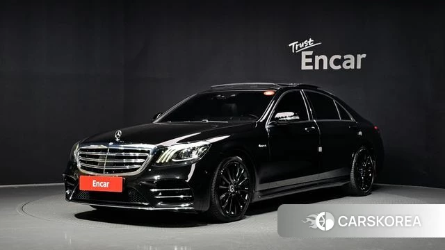 Mercedes-Benz S-Class W222 2020 Черный из Кореи