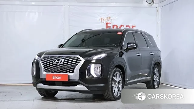 Hyundai Palisade 2021 Черный из Кореи