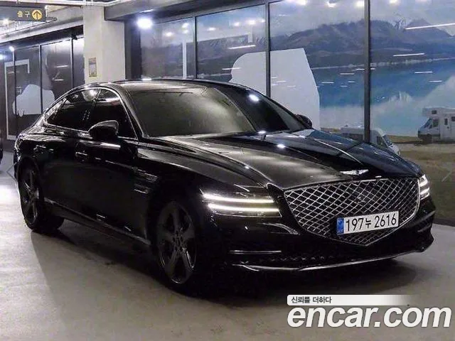 Genesis G80 (RG3) 2022 Черный из Кореи