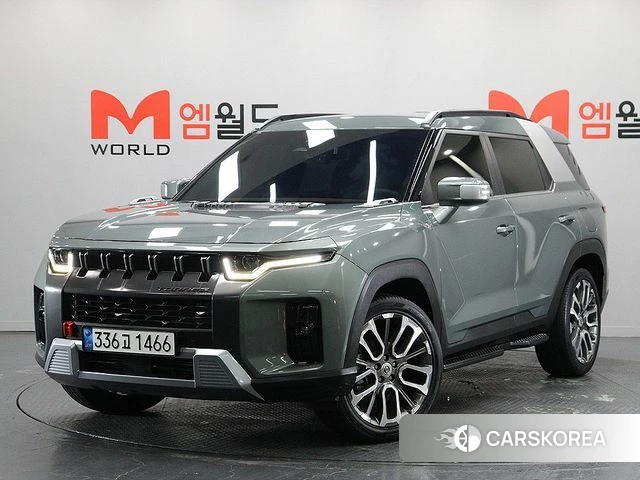 Ssangyong Torres 2023 Темно-зеленый из Кореи