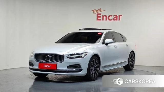 Volvo S90 2023 Белый из Кореи