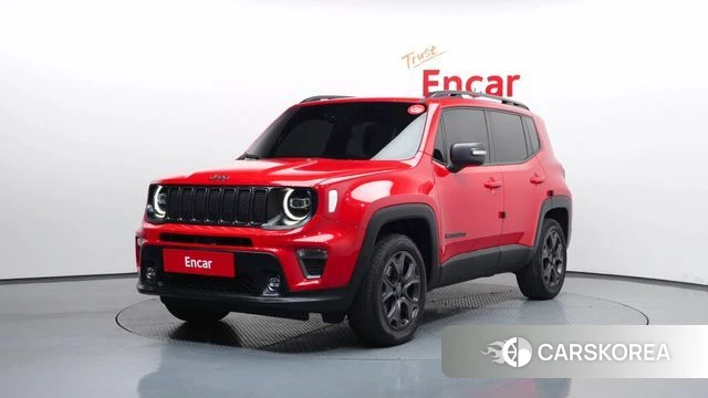 Jeep Renegade 2021 Красный из Кореи