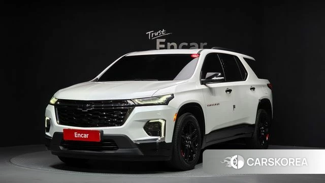 Chevrolet (GM Daewoo) Traverse 2023 Белый из Кореи