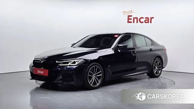 BMW 5 Series (G30) 2023 Синий из Кореи