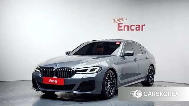 BMW 5 Series (G30) 2023 Серебряный из Кореи