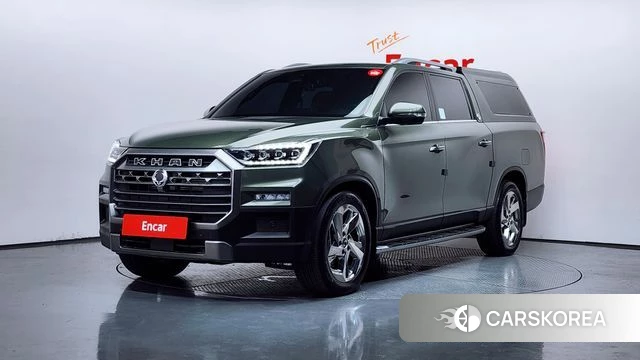 Ssangyong The New Rexton Sports Cannes 2024 Темно-зеленый из Кореи