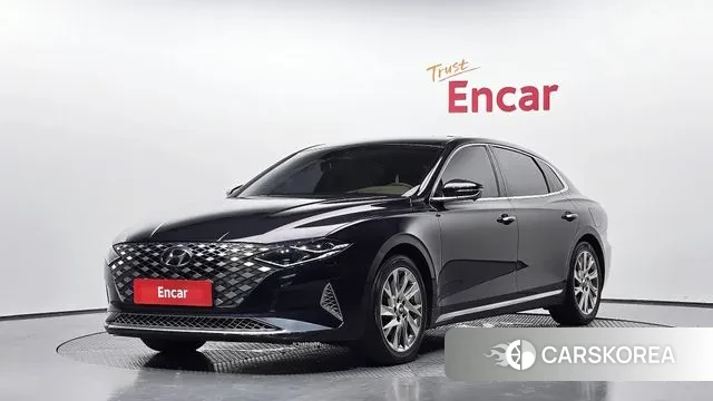 Hyundai The New Grandeur IG Hybrid 2021 Синий из Кореи