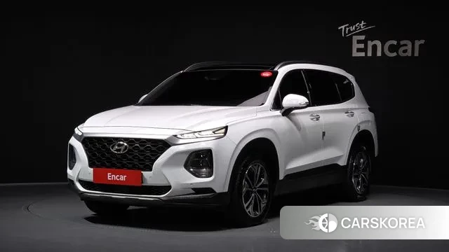 Hyundai Santa Fe TM 2018 Белый из Кореи
