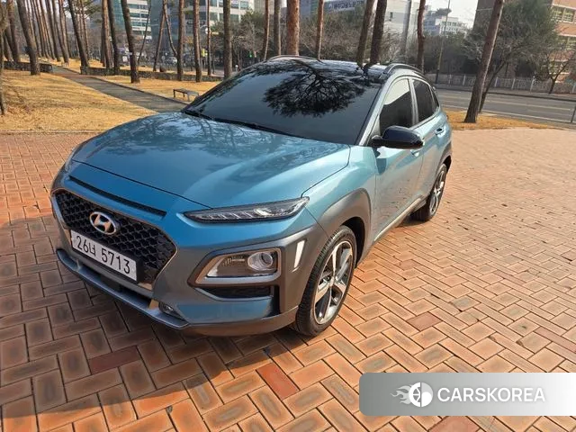 Hyundai Kona 2018 Синий из Кореи